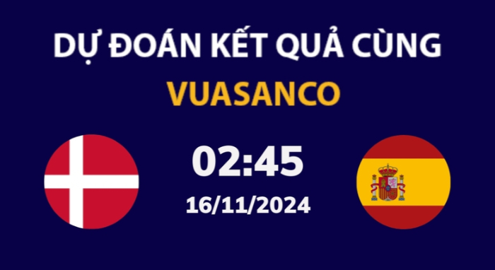 Soi kèo Đan Mạch vs Tây Ban Nha – 02h45 – 16/11 – Nations League